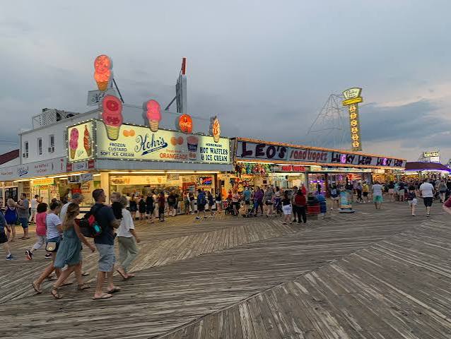 Famous Seaside Heights Boardwalk